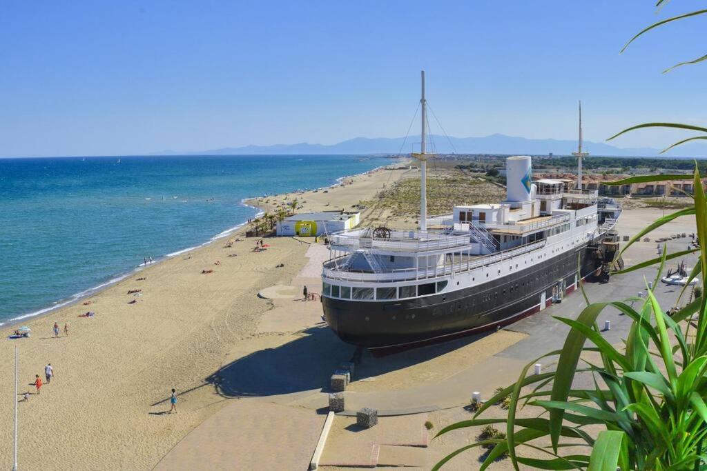 A 500 M De La Plage, Tout Confort Avec Wifi Le Barcarès المظهر الخارجي الصورة